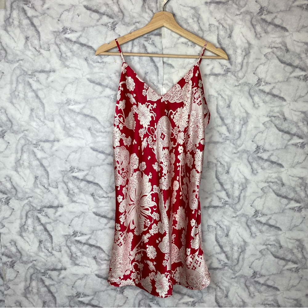 Y2K August Moon Silk Chemise